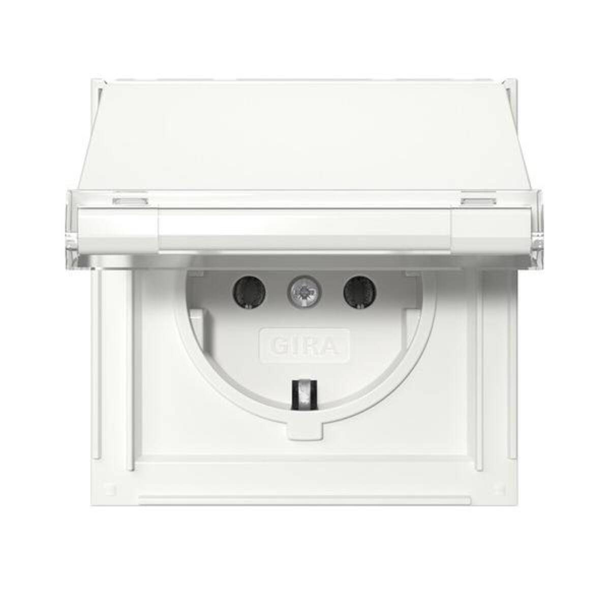 Gira Steckdose KD 441066 weiß Kunststoff 250 V-0