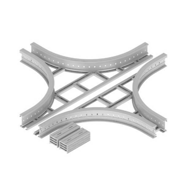 Unex Kreuzung 67229-04 grau Kunststoff