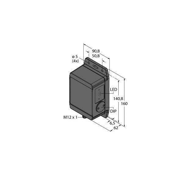 Turck Radarsensor Q120RA-EU-AF2Q-1