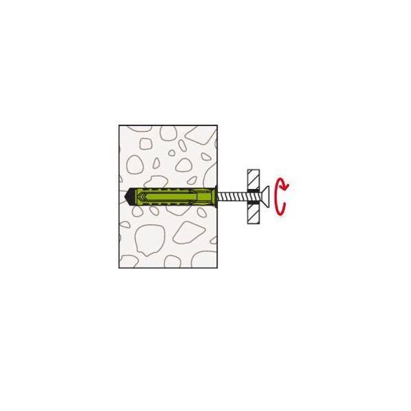 Fischer Deutschl. Dübel SX Plus SXPl.6x30K(VE30)-4
