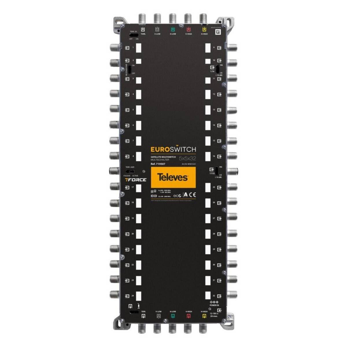 Televes Multischalter 5 in 32 Guß MSE532C-1