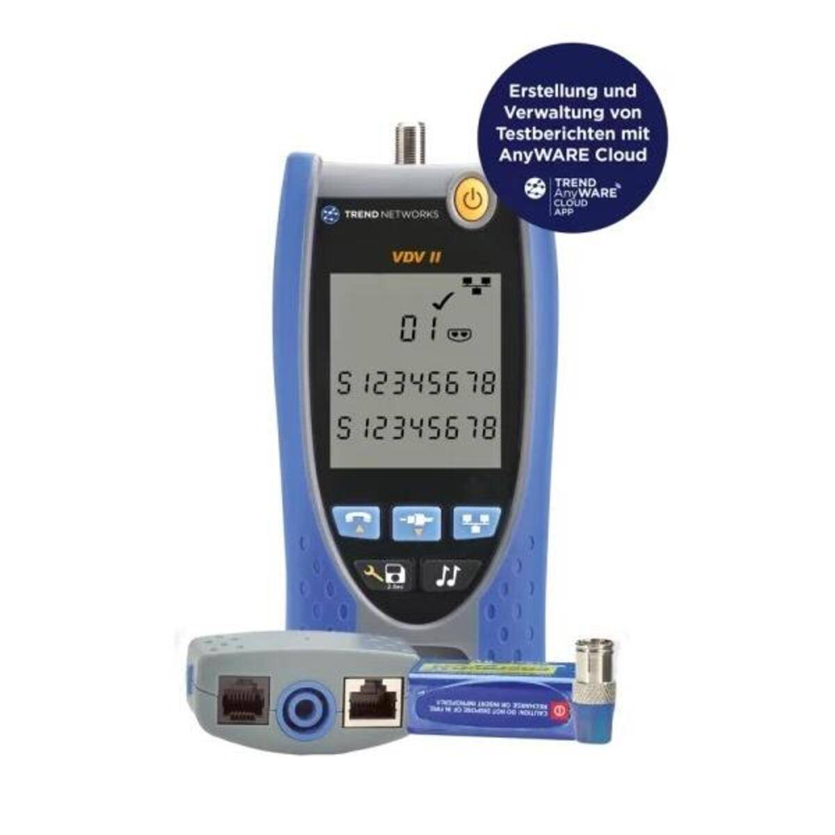 TREND Networks Verdrahtungstester VDV II BT-0