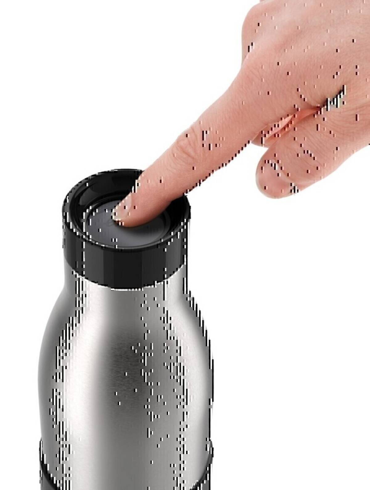 EMSA Bludrop Sleeve N3110500, 500 ml, Fitness, Sport, Schwarz, Edelstahl, Edelstahl, Junge/Mädchen, 24 h-3