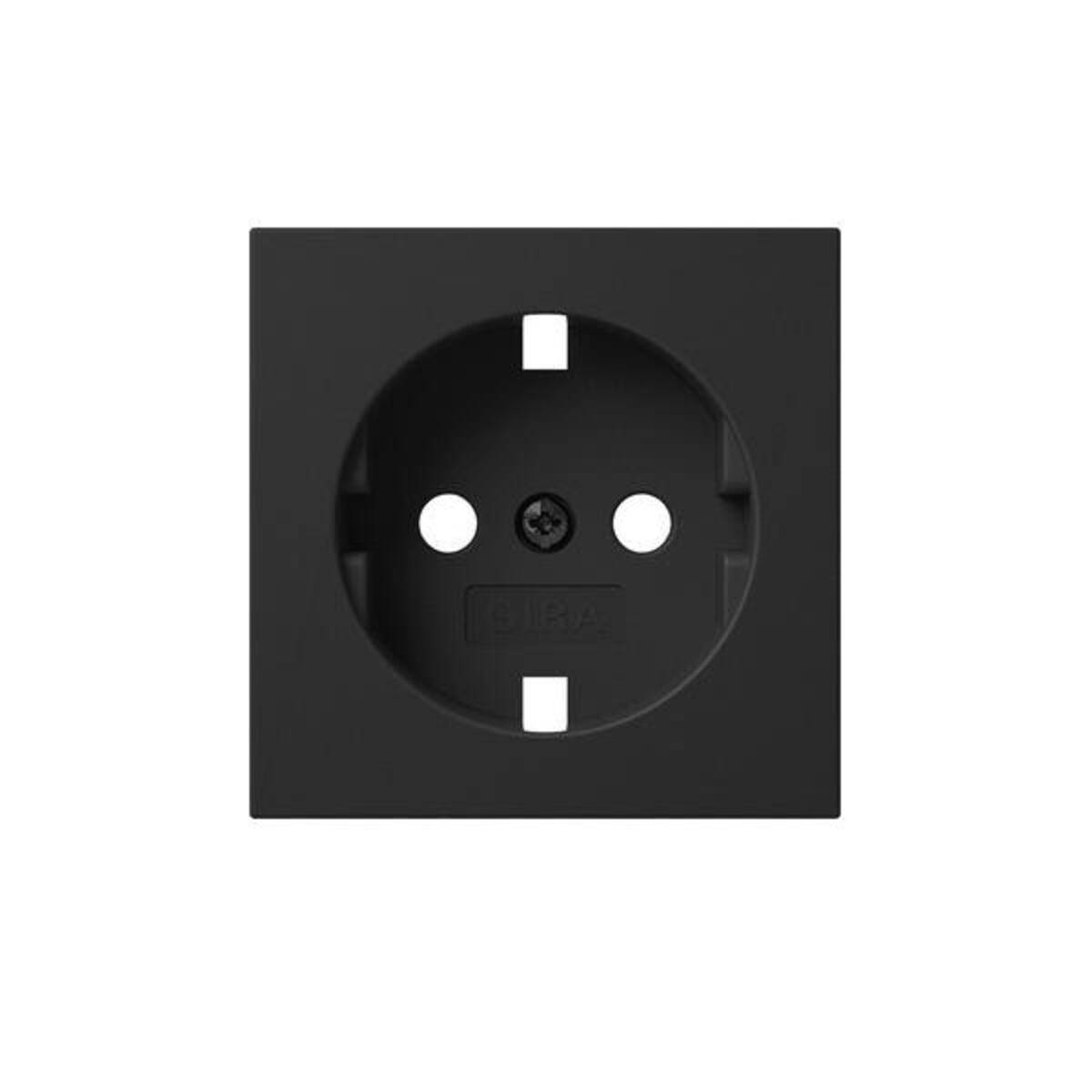 GIRA - 4920005 Abd. SCHUKO-Steckd. Schwarz m-0