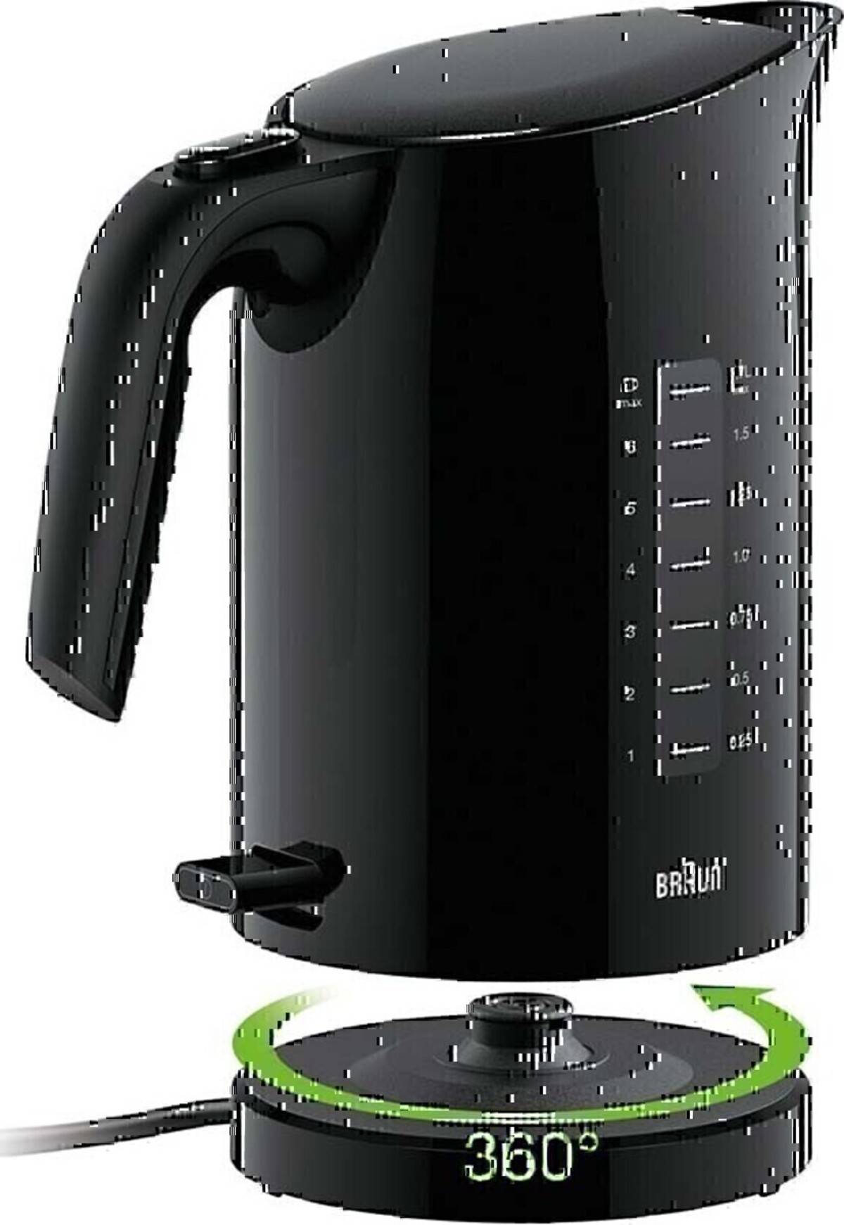Braun Wasserkocher WK 3110 BK sw-2