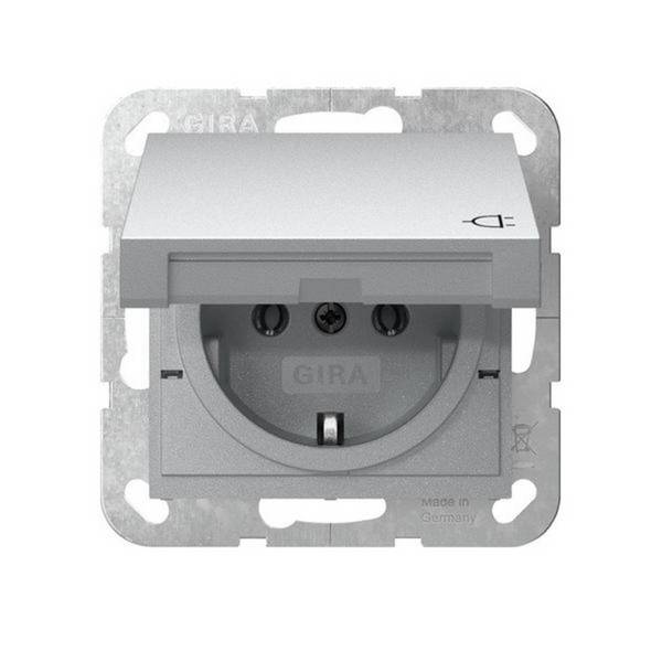 GIRA - Steckdose SCHUKO 445426 KD System 55 F Alu