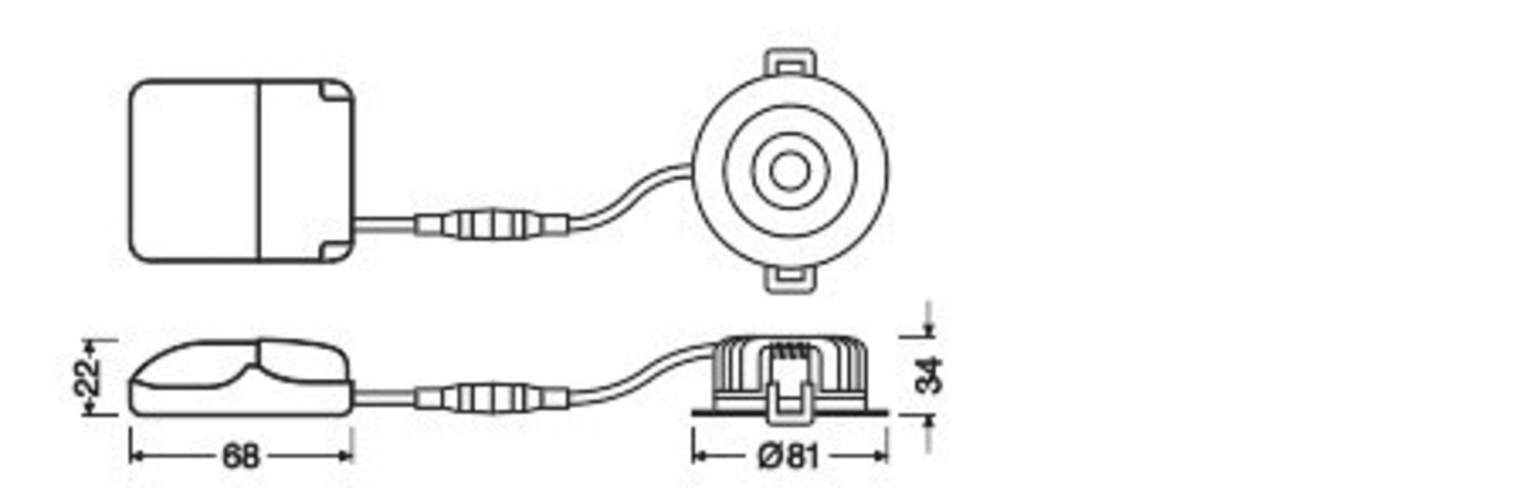Ledvance LED-Einbaustrahler IP65-1