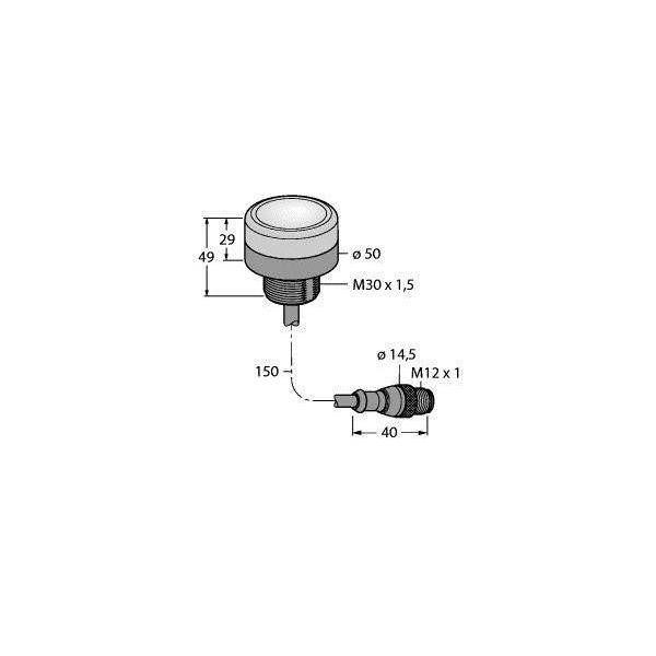 Turck LED-Anzeige K50BCLS1XBXPQP-1