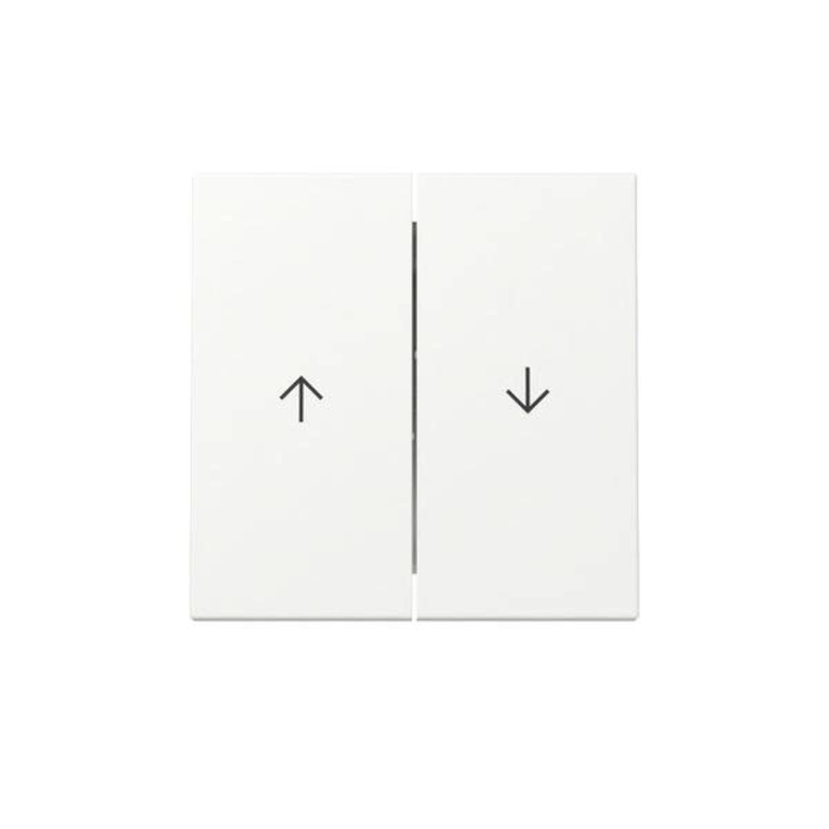 GIRA - 329427 Wippe 2f Pfeil Reinweiß m-0