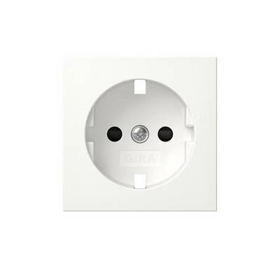 GIRA - 492103 Abd. SCHUKO-Steckd. SH Reinweiß-0