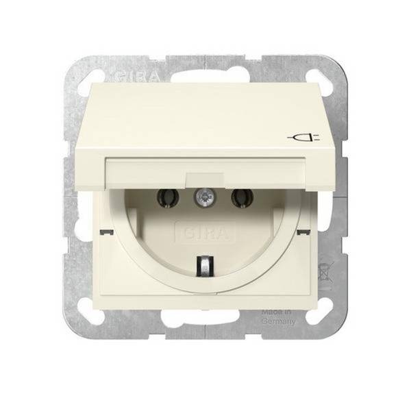 GIRA - 445401 SCHUKO KD System 55 Cremewei
