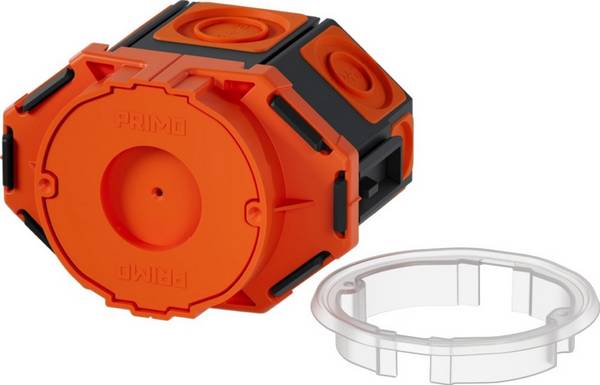 10 Stk. Primo Membrandose P953 grau IP30 75 mm