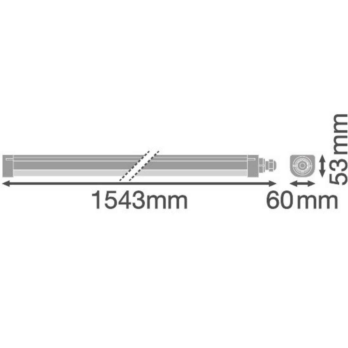LEDVANCE - DAMP PROOF COMPACT GEN 2 1500 V 50W 840 IP66 PS-3