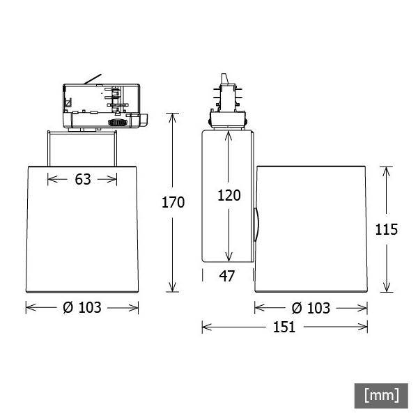 LTS Licht&Leuchten LED-Stromschienenstrahler-1