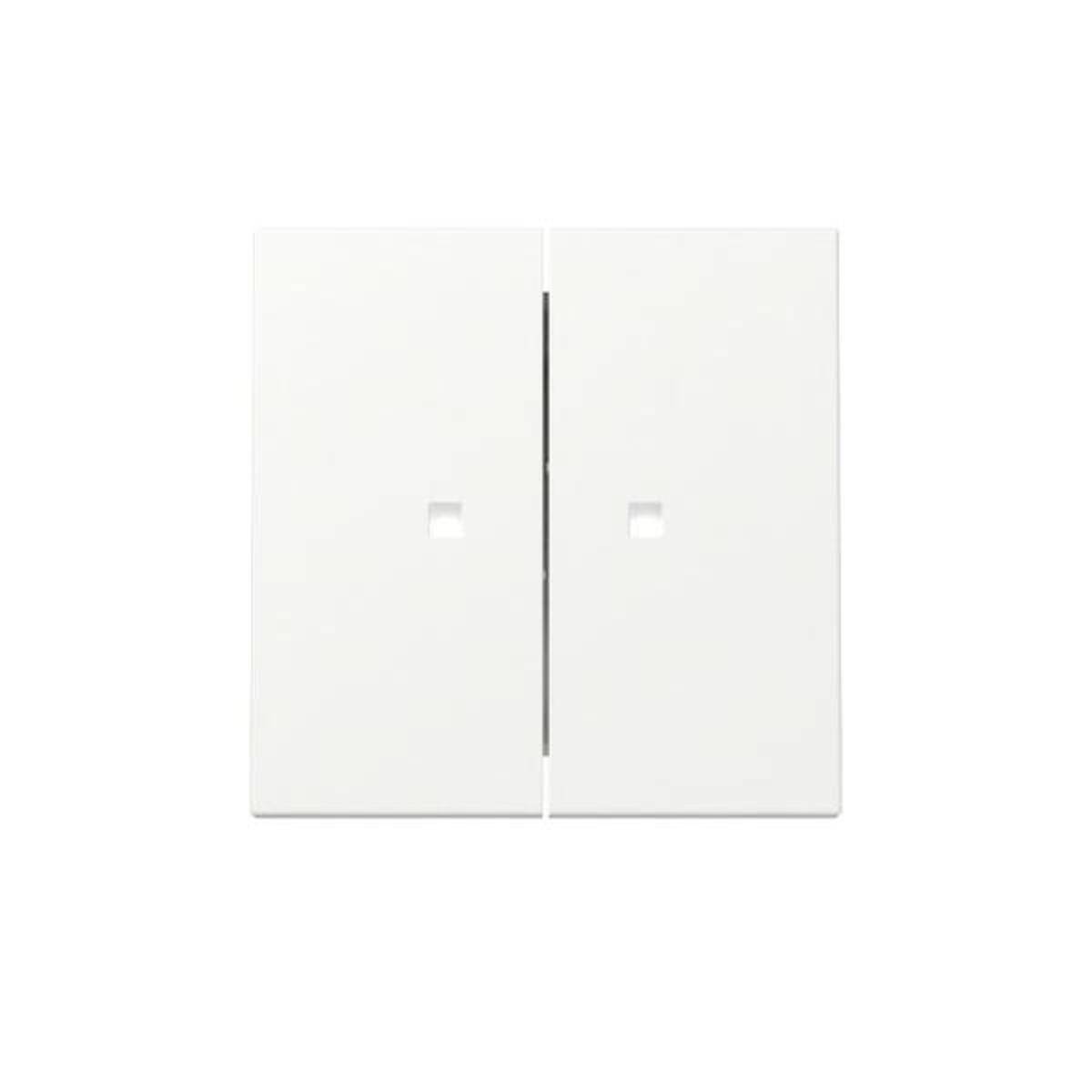 GIRA - 363127 Wippe 2f Kontrollf. Reinweiß m-0