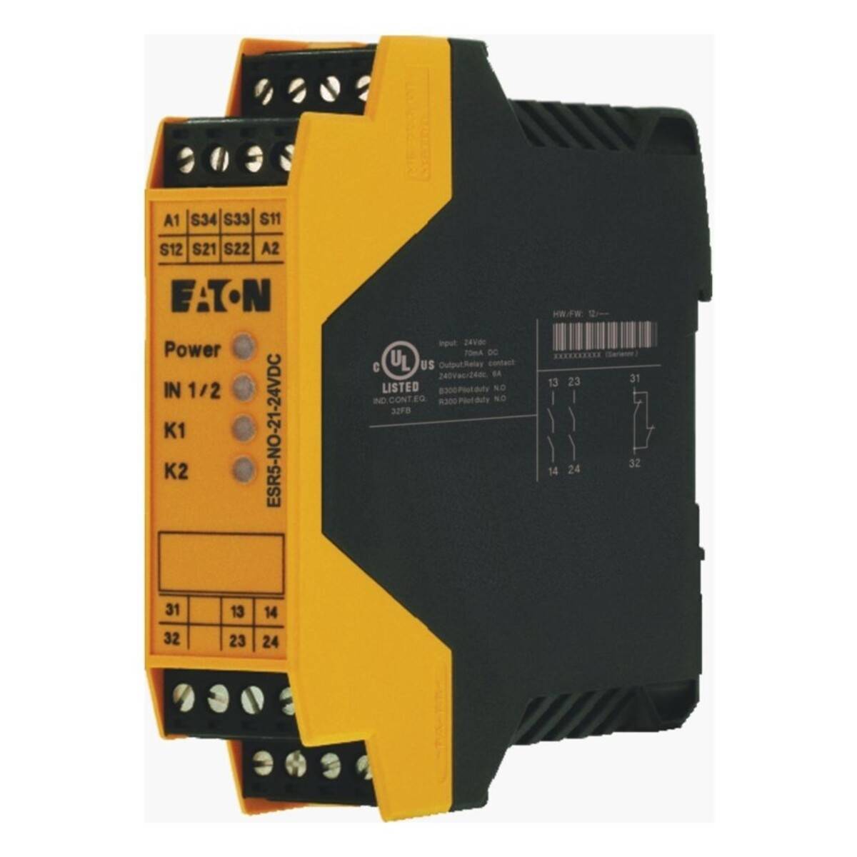Eaton Sicherheitsrelais ESR5-NO-21-24VDC-0
