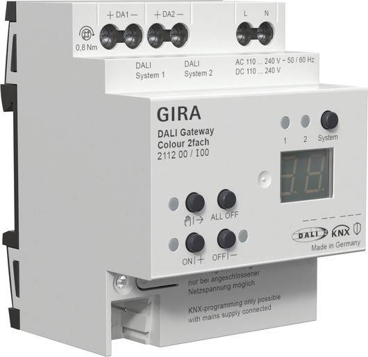 Gira DALI Gateway Colour 2f REG 211200-0