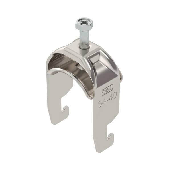 25 Stk. OBO Bettermann Bügelschelle BS-U1-M-40 A2