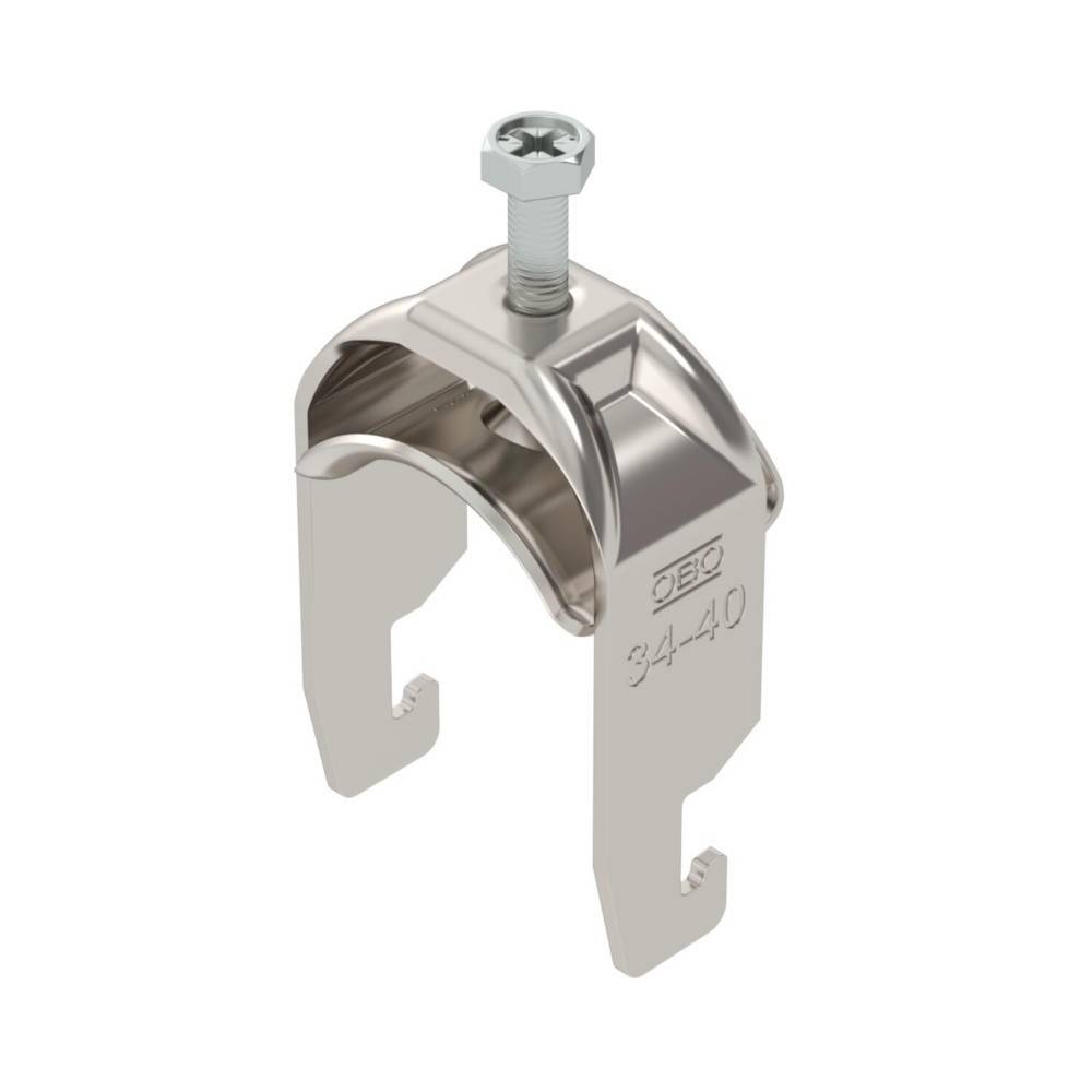 25 Stk. OBO Bettermann Bügelschelle BS-U1-M-40 A2-0