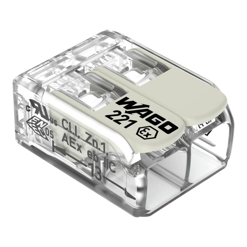 50 Stk. WAGO GmbH & Co. KG COMPACT-Verbindungskle-0
