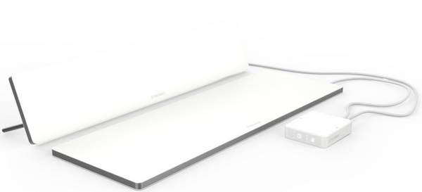 Etherma Arbeitsplatzheizung-Set LAVA-DESK-ZONE-W