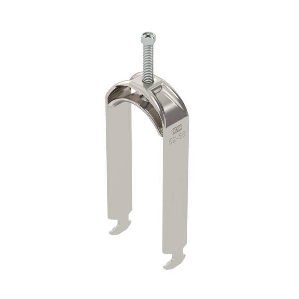 25 Stk. OBO Bettermann Bügelschelle BS-H2-M-58 A2