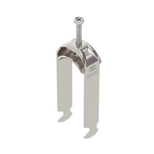 25 Stk. OBO Bettermann Bügelschelle BS-H2-M-40 A2