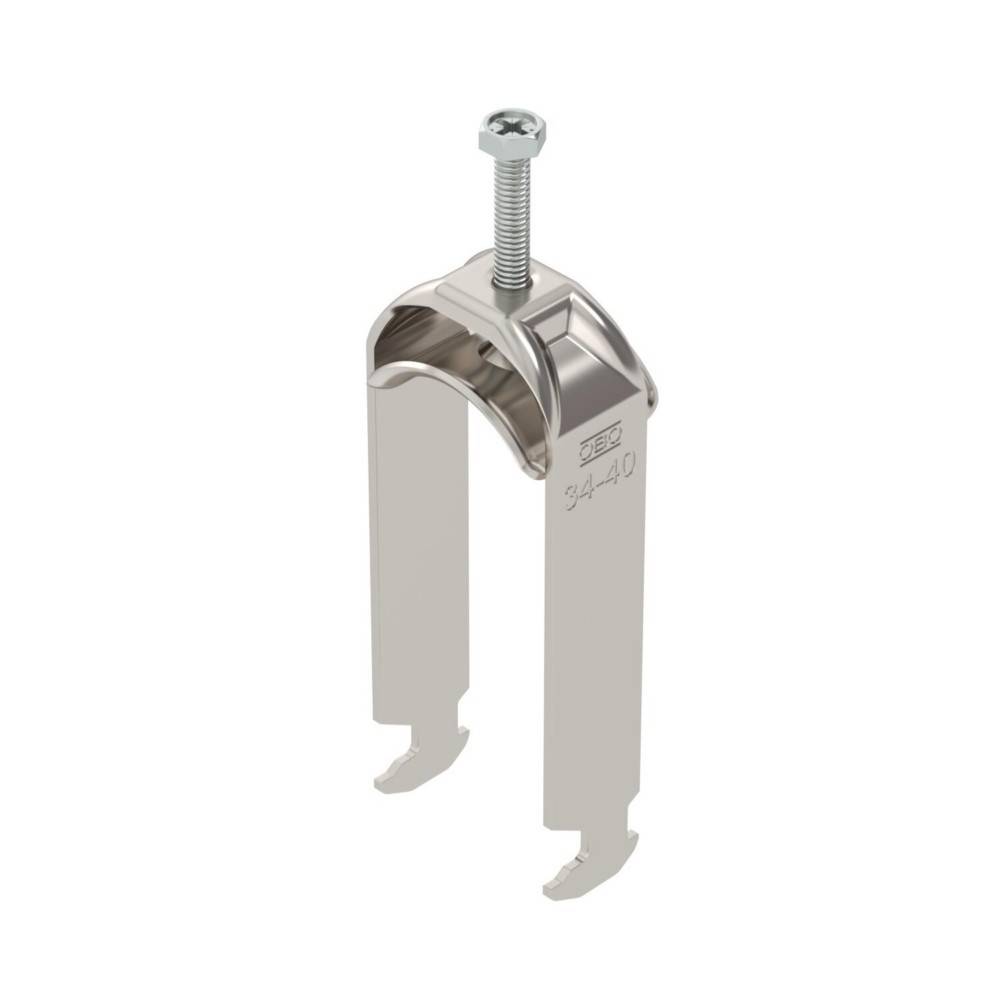 25 Stk. OBO Bettermann Bügelschelle BS-H2-M-40 A2-0
