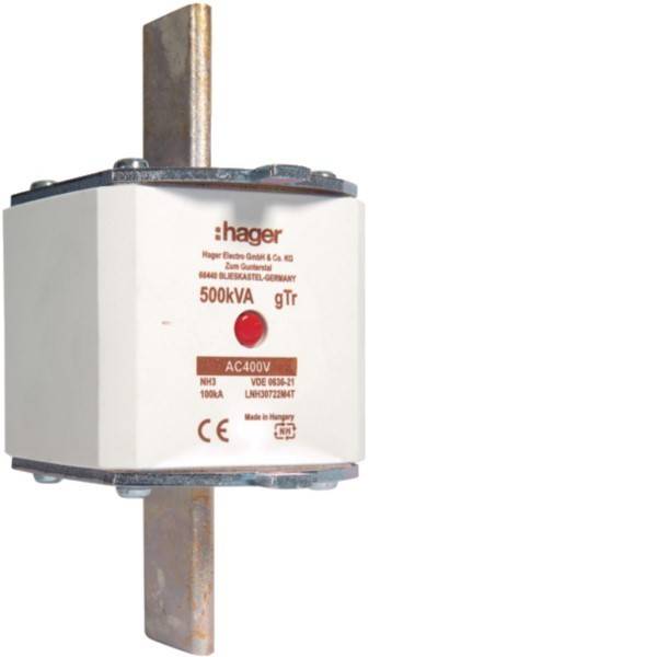 Hager NH-Sicherung NH3 gTr 400V LNH30722M4T-0