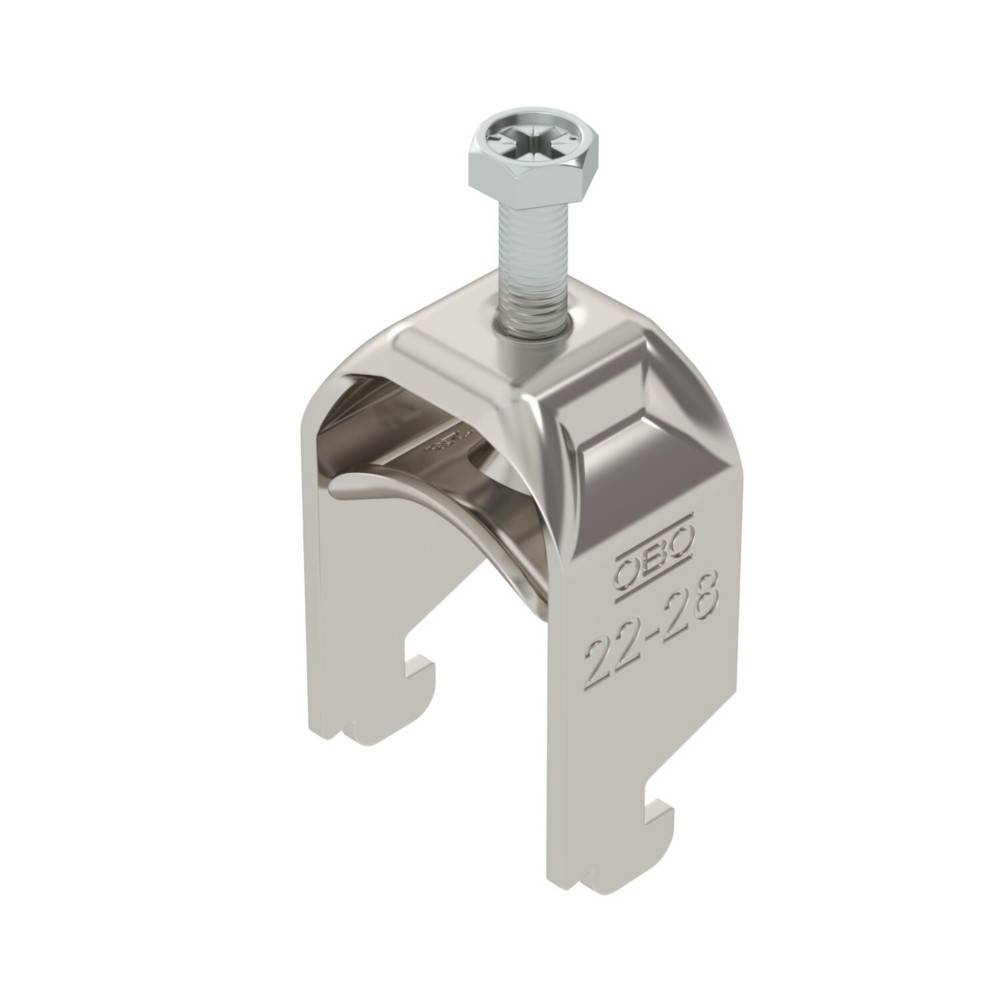 25 Stk. OBO Bettermann Bügelschelle BS-N1-M-28 A2-0