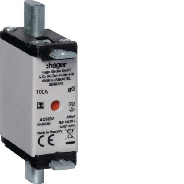 Hager NH-Sicherung NH000 gG LNH0100MK