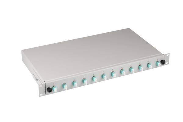 EFB Elektronik EFB-Elektronik - Glasfaserkabelkiste - 50/125Âµ, extendable, OM3 - Rack montierbar - LC Duplex MM X 6 - G