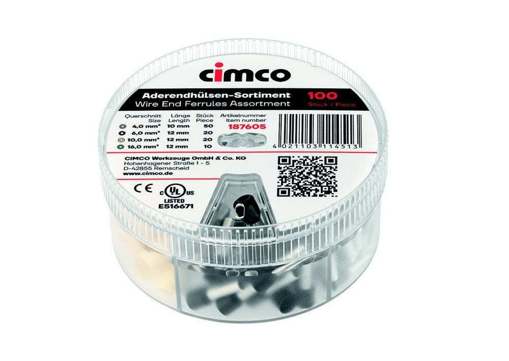 Cimco Werkzeuge Aderendhülsen-Streudose 187605-0