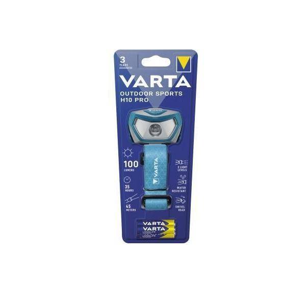 Varta Stirnlampe Outdoor Sports H10 Pro 16650101421 LED-0