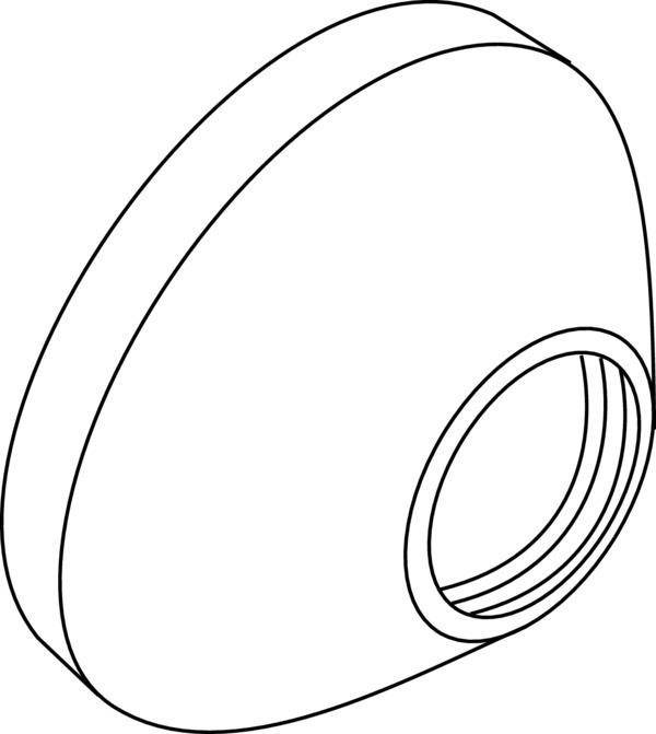 Ideal Standard IS Rosette G3/4 (907807), Chrom-2