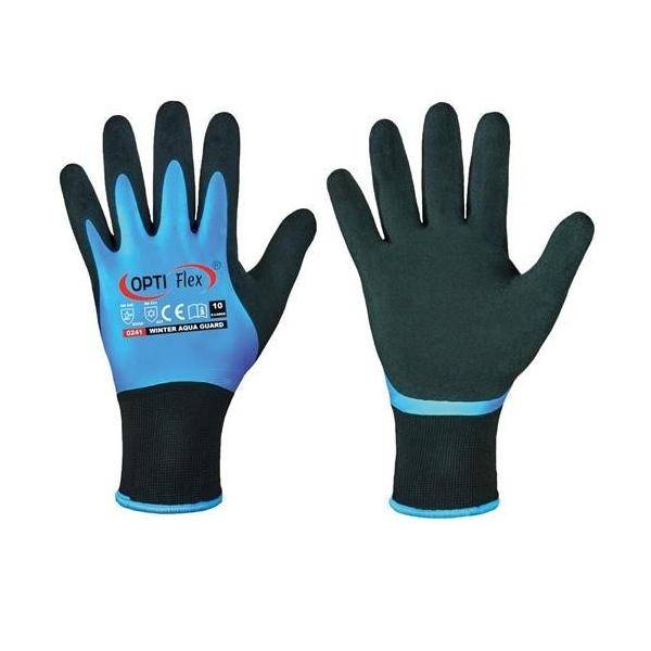 12 Stk. Optiflex Handschuhe Winter Aqua Guard