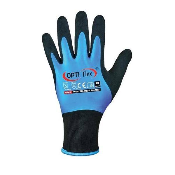 12 Stk. Optiflex Handschuhe Winter Aqua Guard-3