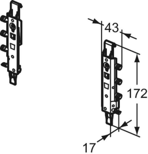 Ideal Standard IS Schrankaufhänger Eurovit-2
