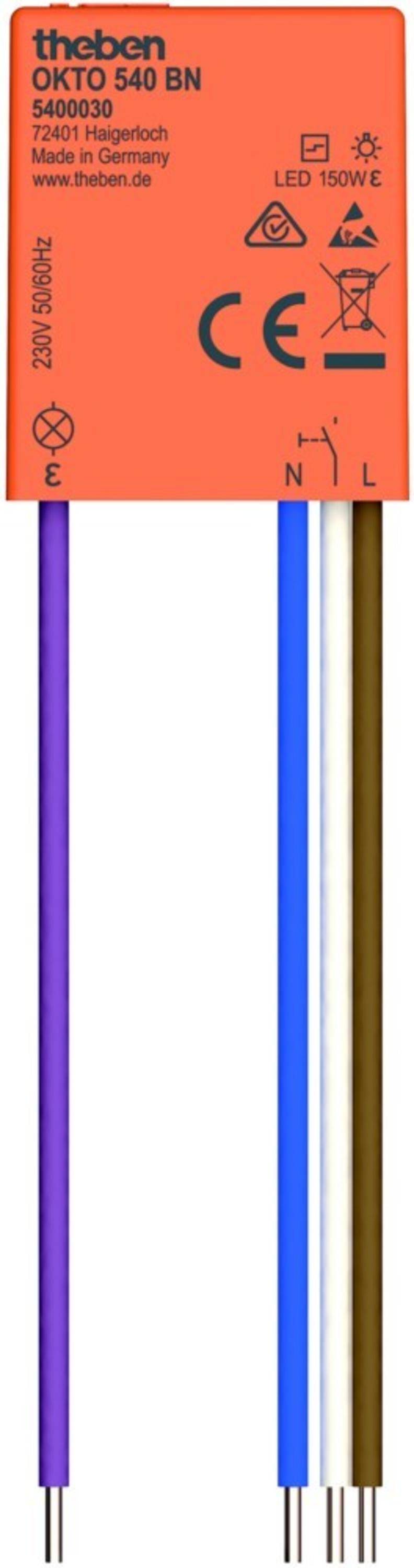THEBEN - Stromstoßschalter OKTO 540 BN-0