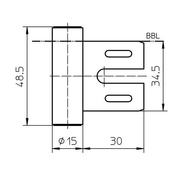 Rahmenteil V 8000 WF VA ma geb.f.3-tlg.Stahlzargen Stand.SIMONSWERK-2
