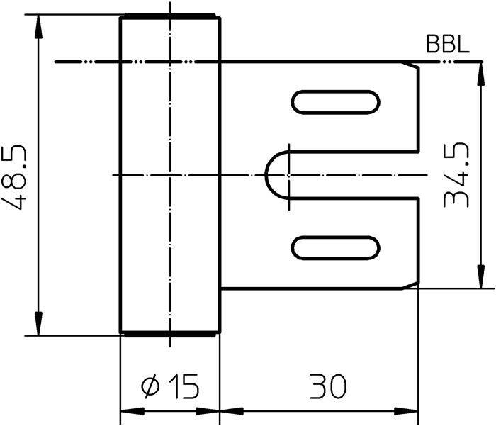 Rahmenteil V 8000 WF VA ma geb.f.3-tlg.Stahlzargen Stand.SIMONSWERK-4