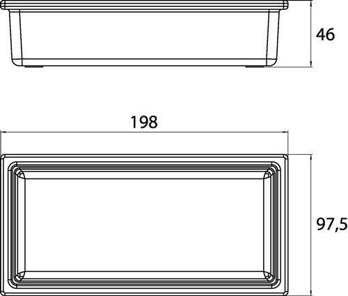 Emco EC Glasschale liaison 00001 für Reling-2