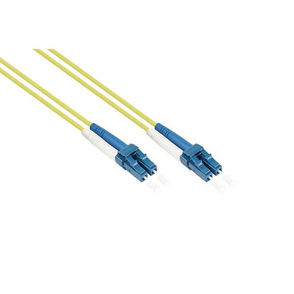 LWL Patchkabel OS2 Duplex LC-LC, gelb,...