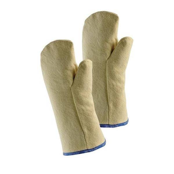 Hitzeschutzhandschuhe Fauster 10 gelb Aramidgewebe mit dopp. Baumwollschlinge EN