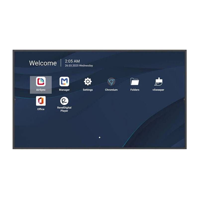 ViewSonic ViewBoard LED large format display 3840x2160 500 nits Android 14 24/7 65" USB Typ C-0