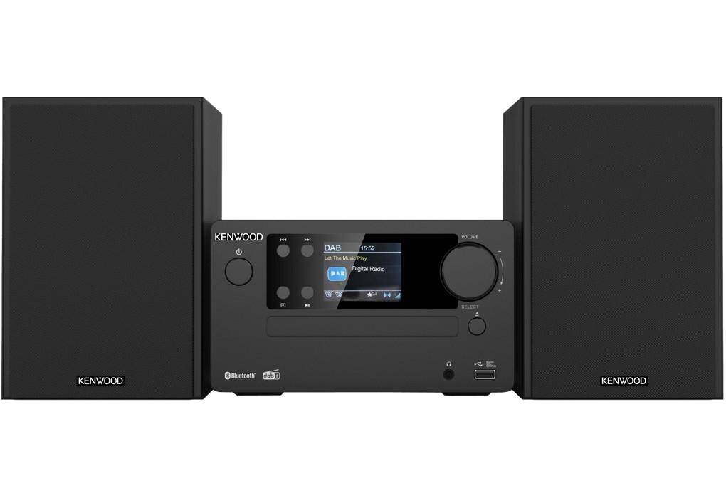 Kenwood M-725DAB-B Stereoanlage mit Bluetooth & CD-0