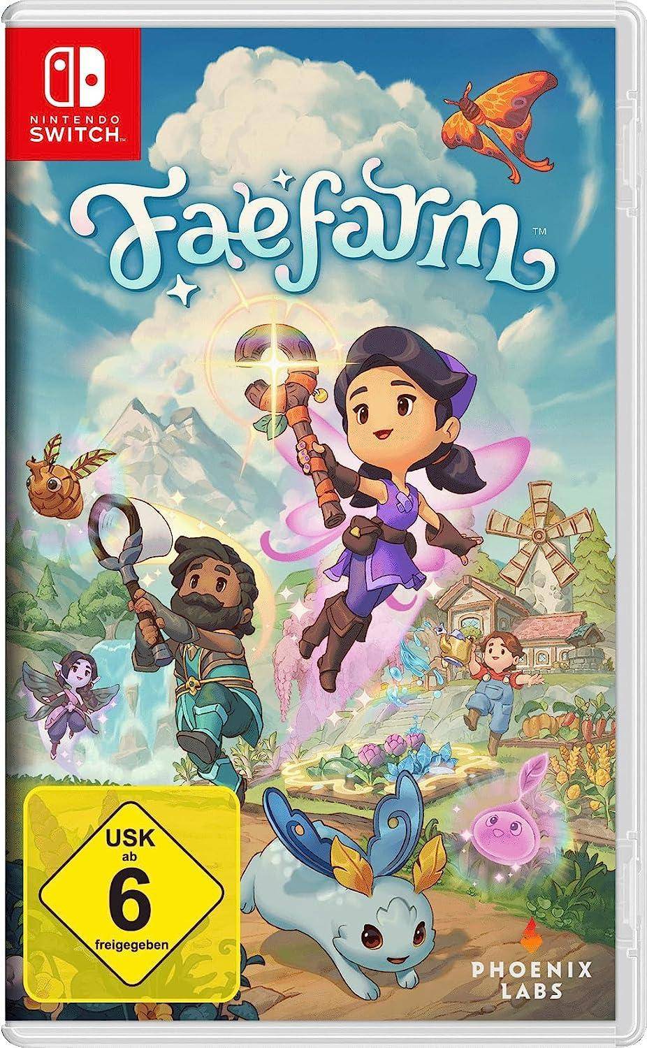 Nintendo Fae Farm Switch RPG Multiplayer E10+ PEGI 7-0