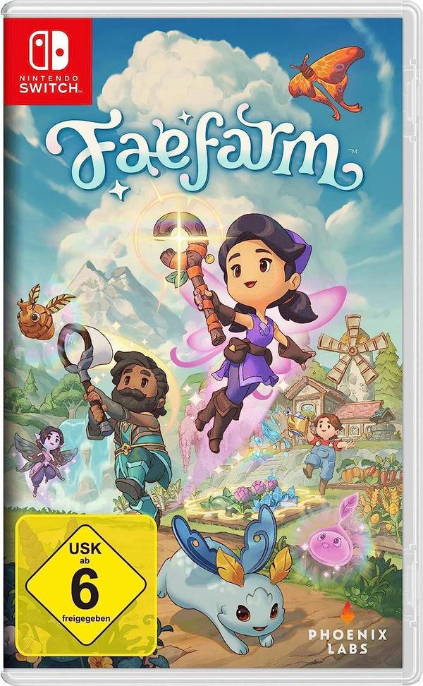 Nintendo Fae Farm Switch RPG Multiplayer E10+ PEGI 7