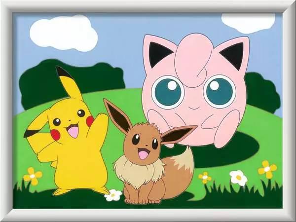 Ravensburger Pokémon Abenteuer Malset 457682, für Kinder, 13-0