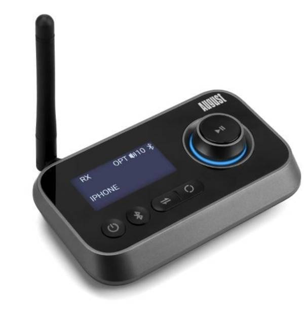August MR280B Bluetooth 5.0 Sender & Empfänger 2-in-1